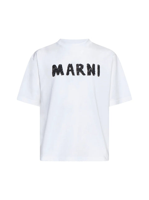 Logo Printed Crewneck T-Shirt