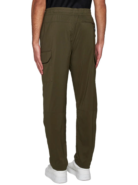 Tapered-Leg Drawstring Trousers