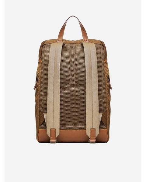 Brown Re-nylon Backpack