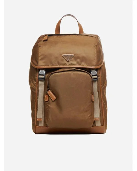 Brown Re-nylon Backpack